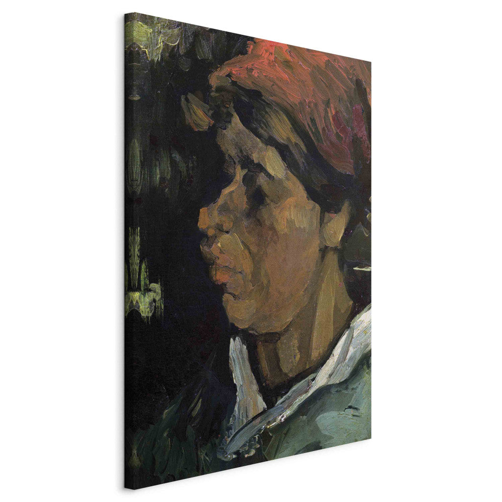 Gleznas reprodukcija - Vincent van Gogh - Head of a Dutch Peasant