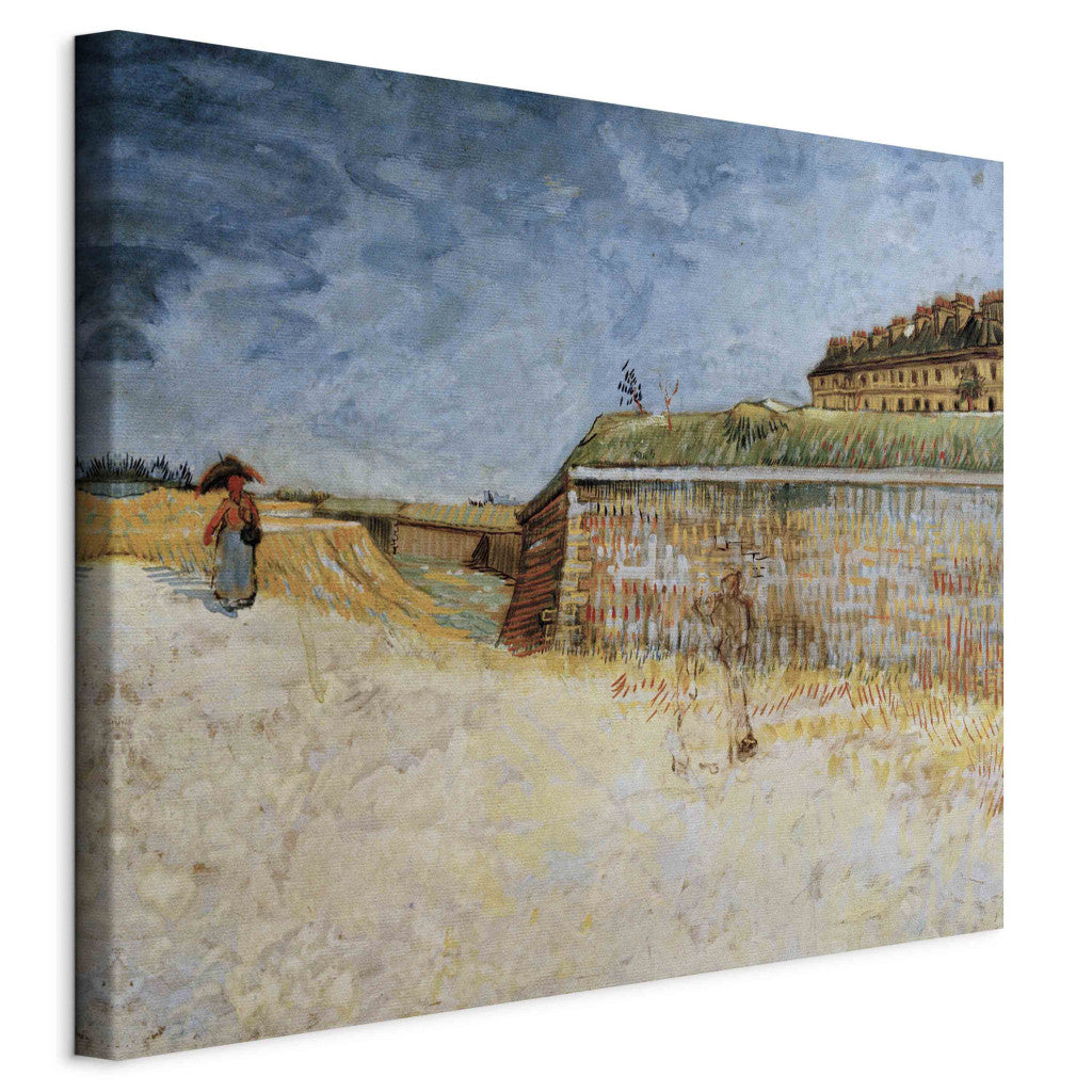 Gleznas reprodukcija - Vincent van Gogh - The Fortification of Paris