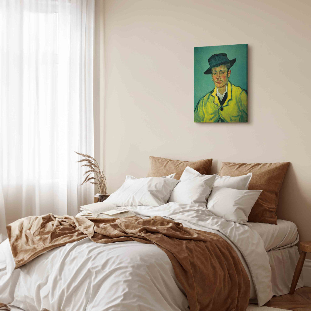 Gleznas reprodukcija - Vincent van Gogh - Portrait of a Young Man (Armand Roulin)