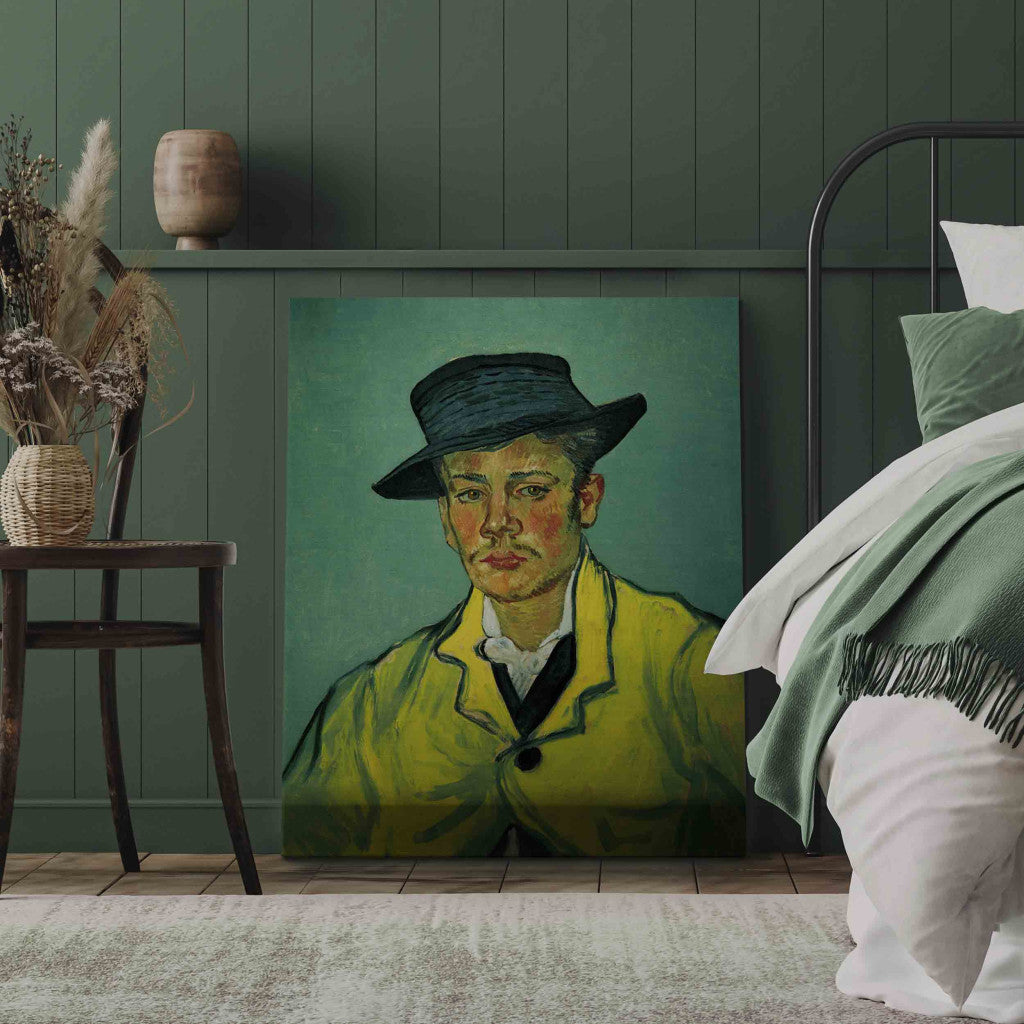 Gleznas reprodukcija - Vincent van Gogh - Portrait of a Young Man (Armand Roulin)