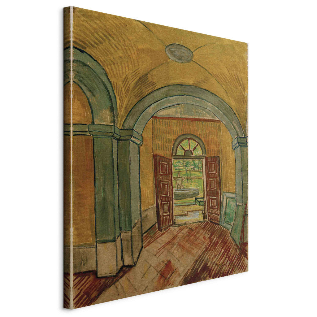 Gleznas reprodukcija - Vincent van Gogh - Vestibule of the Asylum