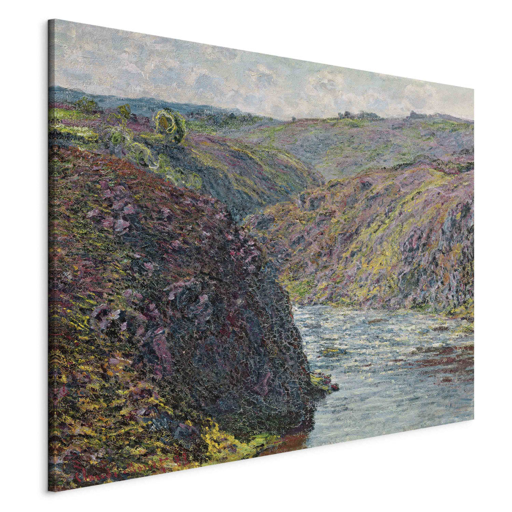 Gleznas reprodukcija - Claude Monet - Ravines of the Creuse at the End of the Day