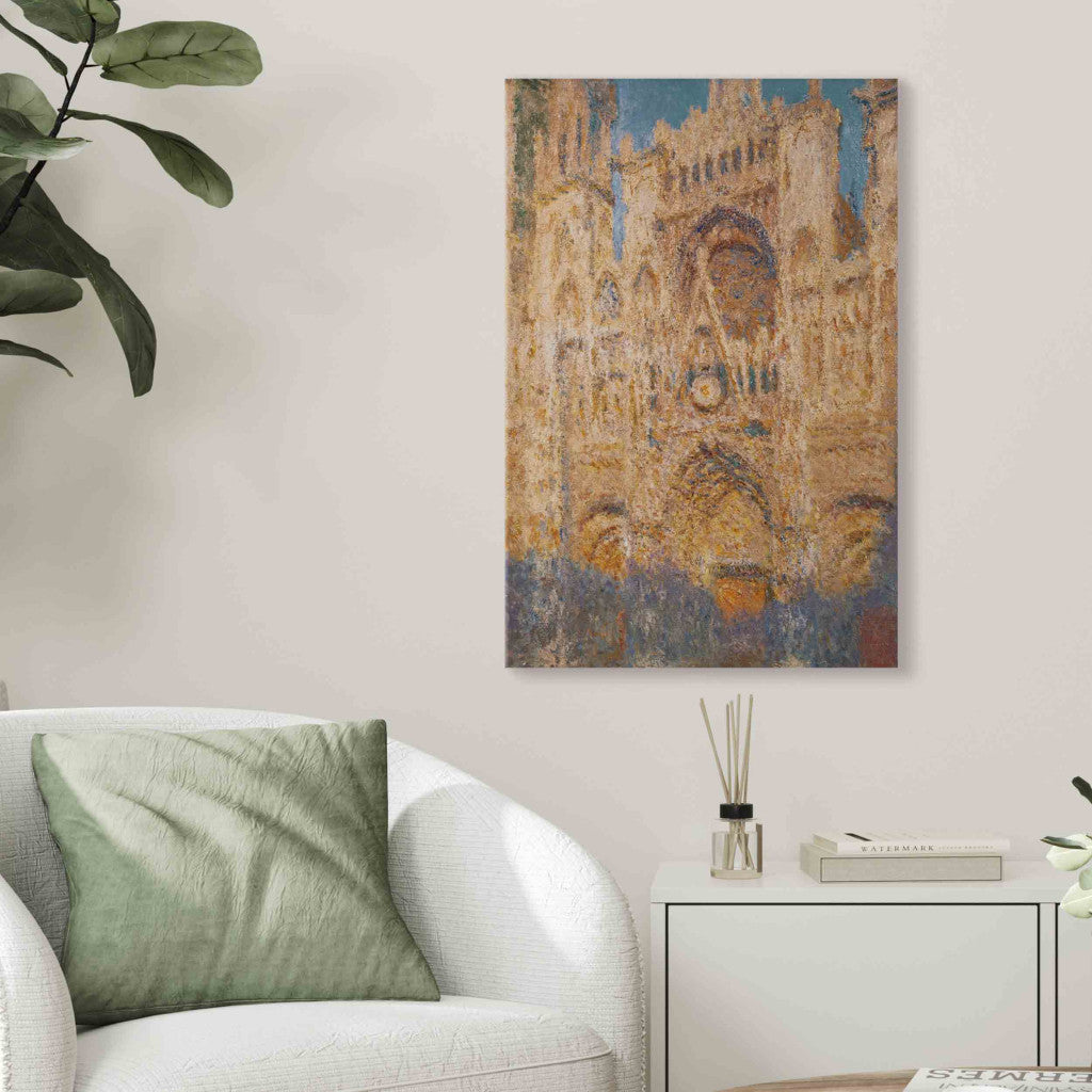 Gleznas reprodukcija - Claude Monet - La cathedrale de Rouen