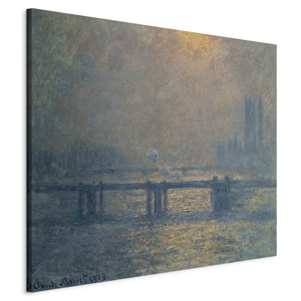 Gleznas reprodukcija - Claude Monet - Charing Cross Bridge, la Tamise