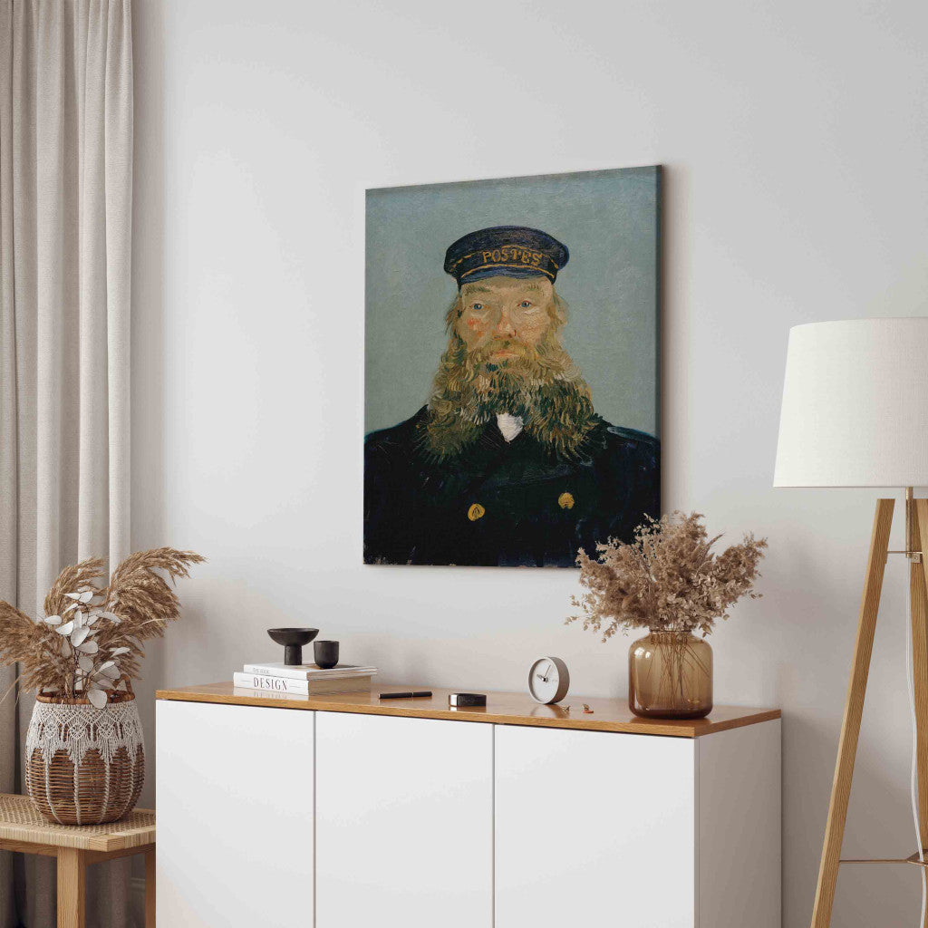 Gleznas reprodukcija - Vincent van Gogh - Portrait of Joseph Roulin (2. versija)