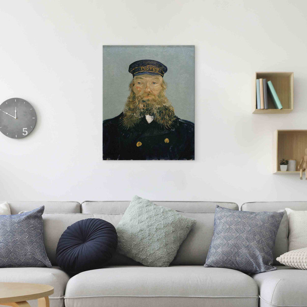 Gleznas reprodukcija - Vincent van Gogh - Portrait of Joseph Roulin (2. versija)