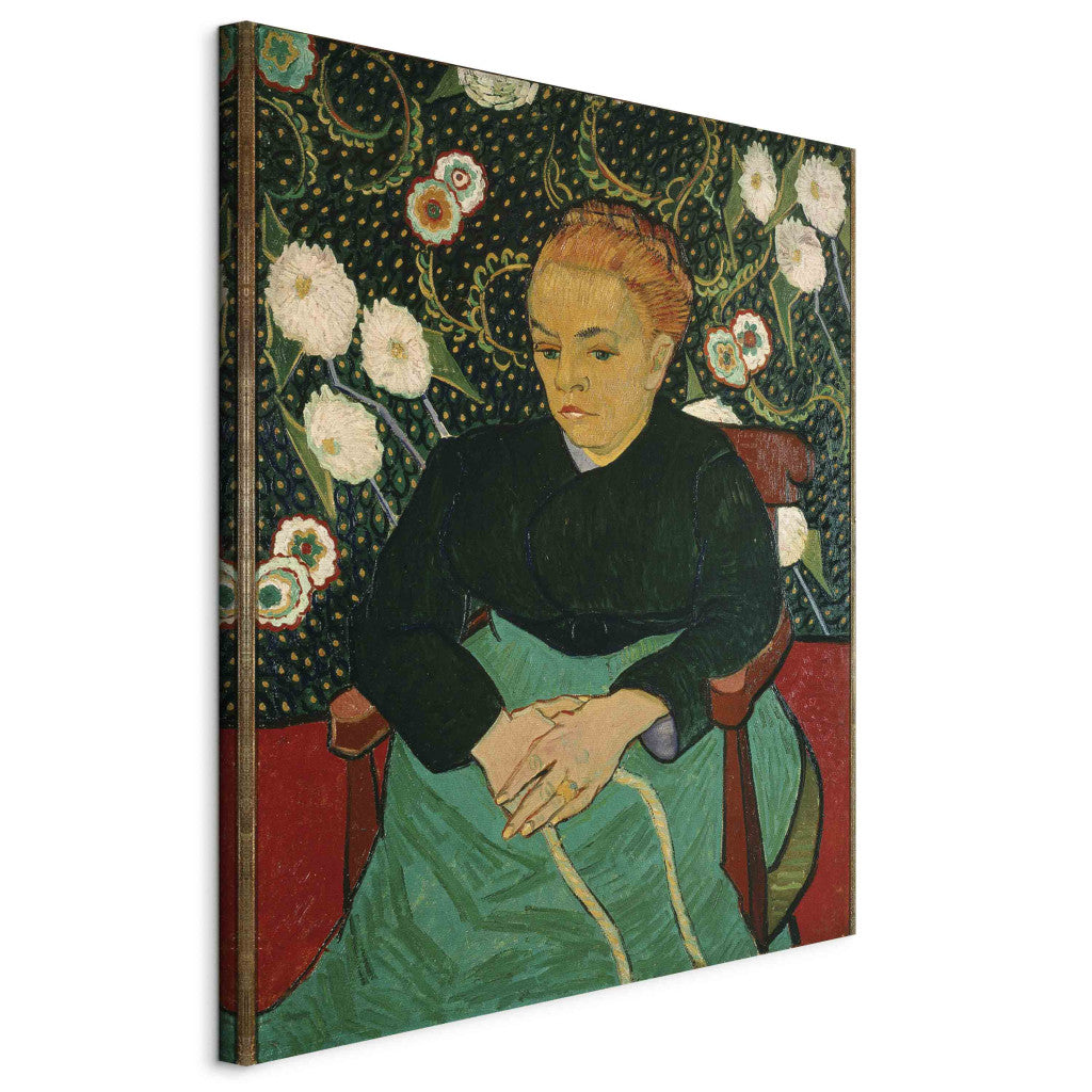 Gleznas reprodukcija - Vincent van Gogh - Portrait of Augustine Roulin