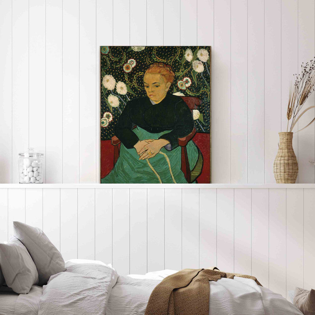 Gleznas reprodukcija - Vincent van Gogh - Portrait of Augustine Roulin