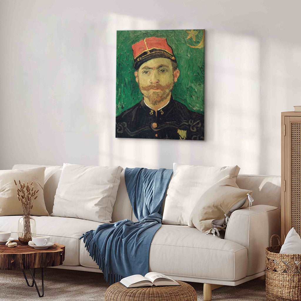 Gleznas reprodukcija - Vincent van Gogh - Portrait of Milliet