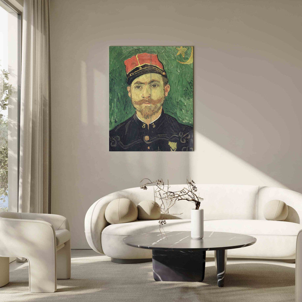 Gleznas reprodukcija - Vincent van Gogh - Portrait of Milliet