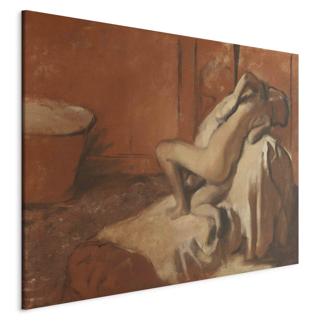 Gleznas reprodukcija - Edgar Degas - After the Bath (4. versija)