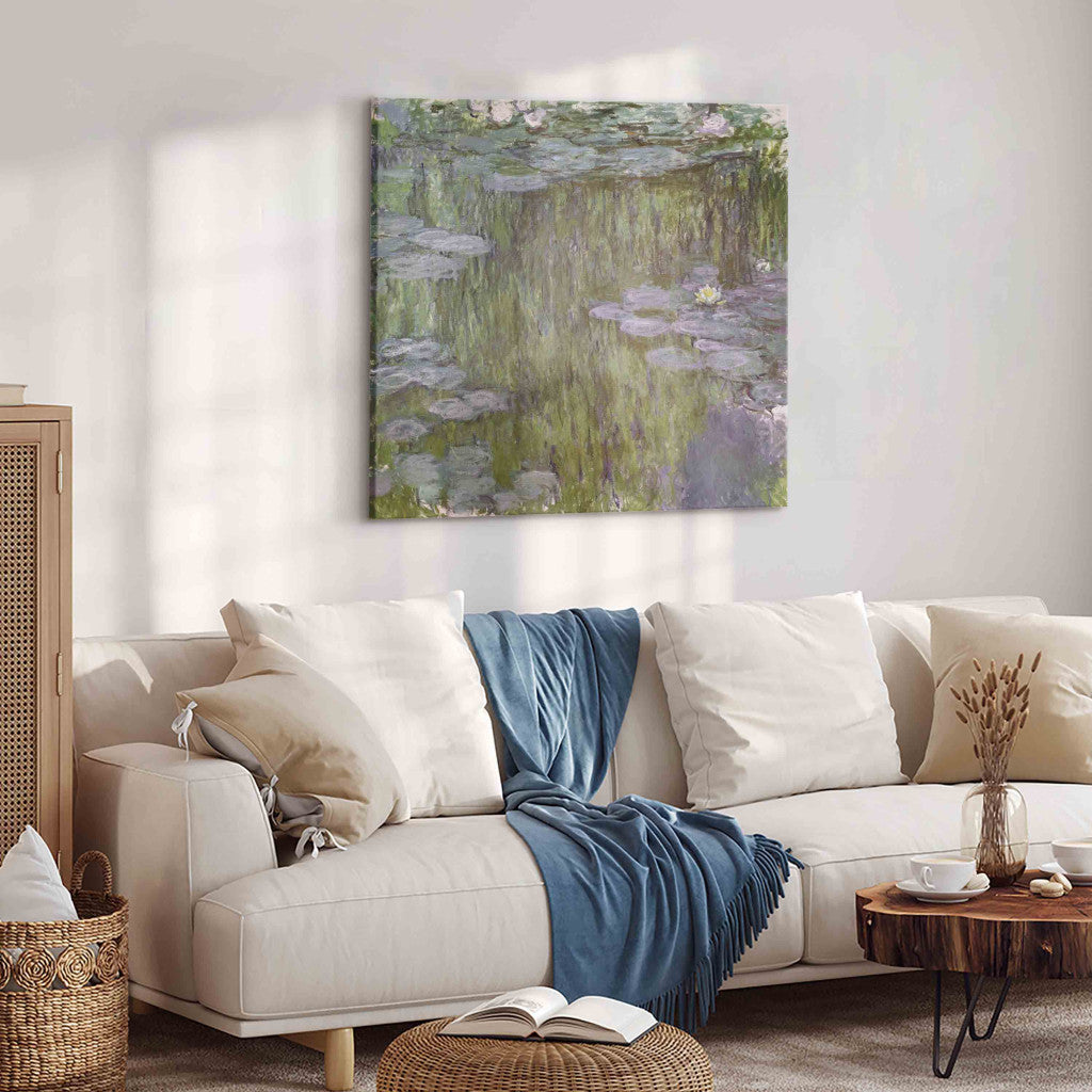 Gleznas reprodukcija - Claude Monet - Nympheas at Giverny