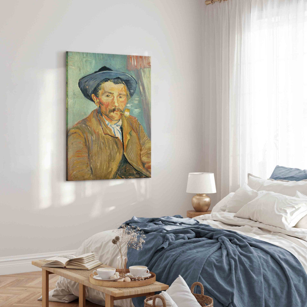 Gleznas reprodukcija - Vincent van Gogh - Man with pipe