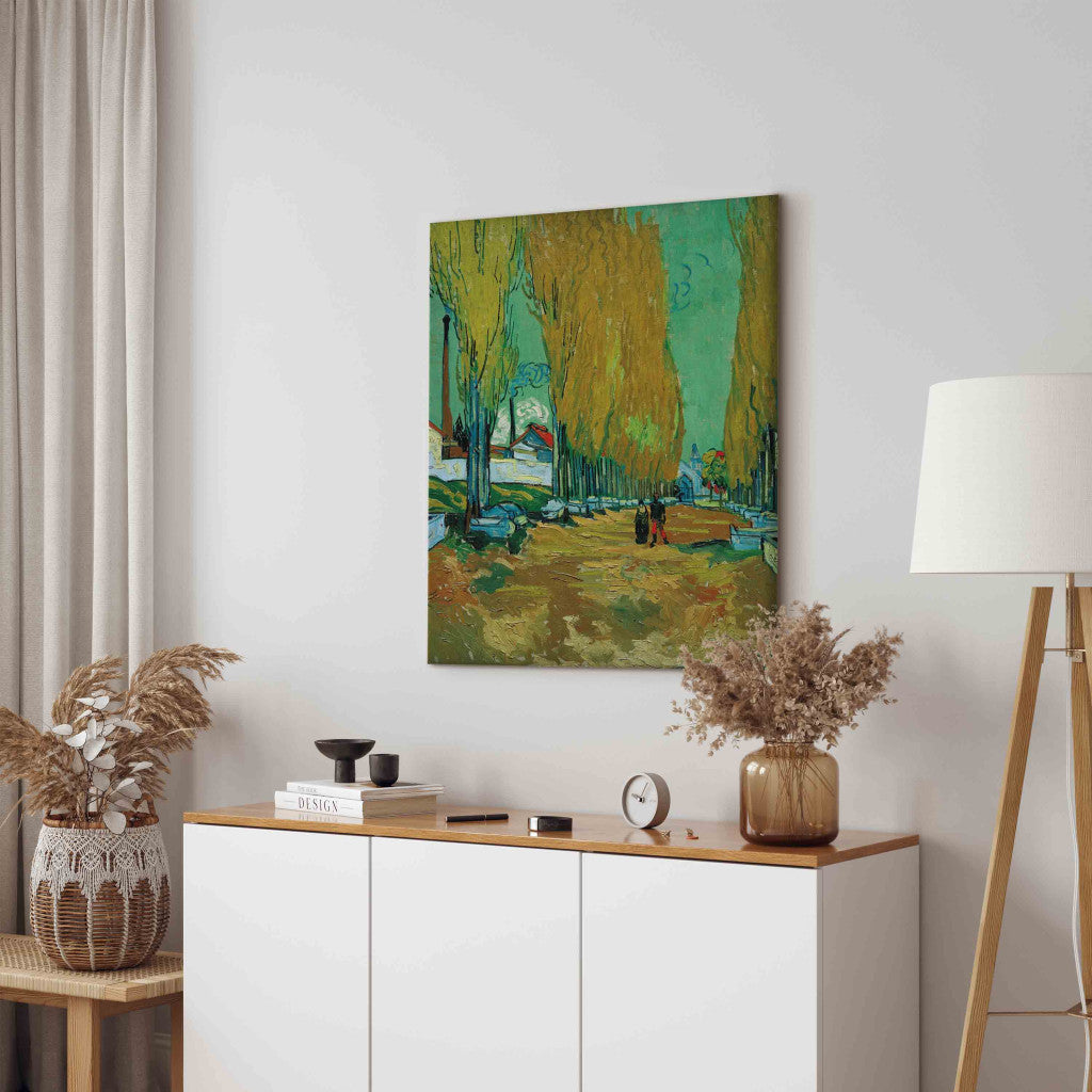 Gleznas reprodukcija - Vincent van Gogh - Les Alyscamps
