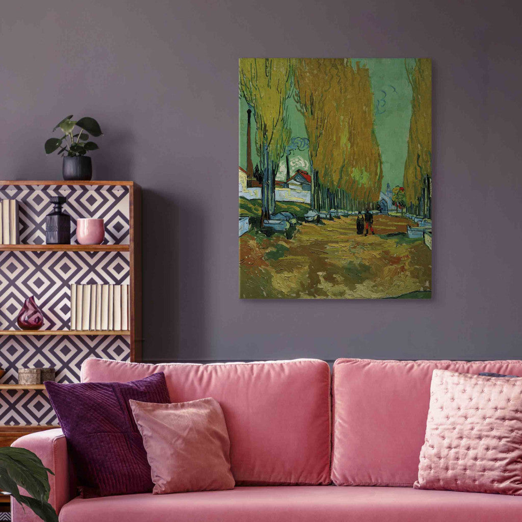 Gleznas reprodukcija - Vincent van Gogh - Les Alyscamps