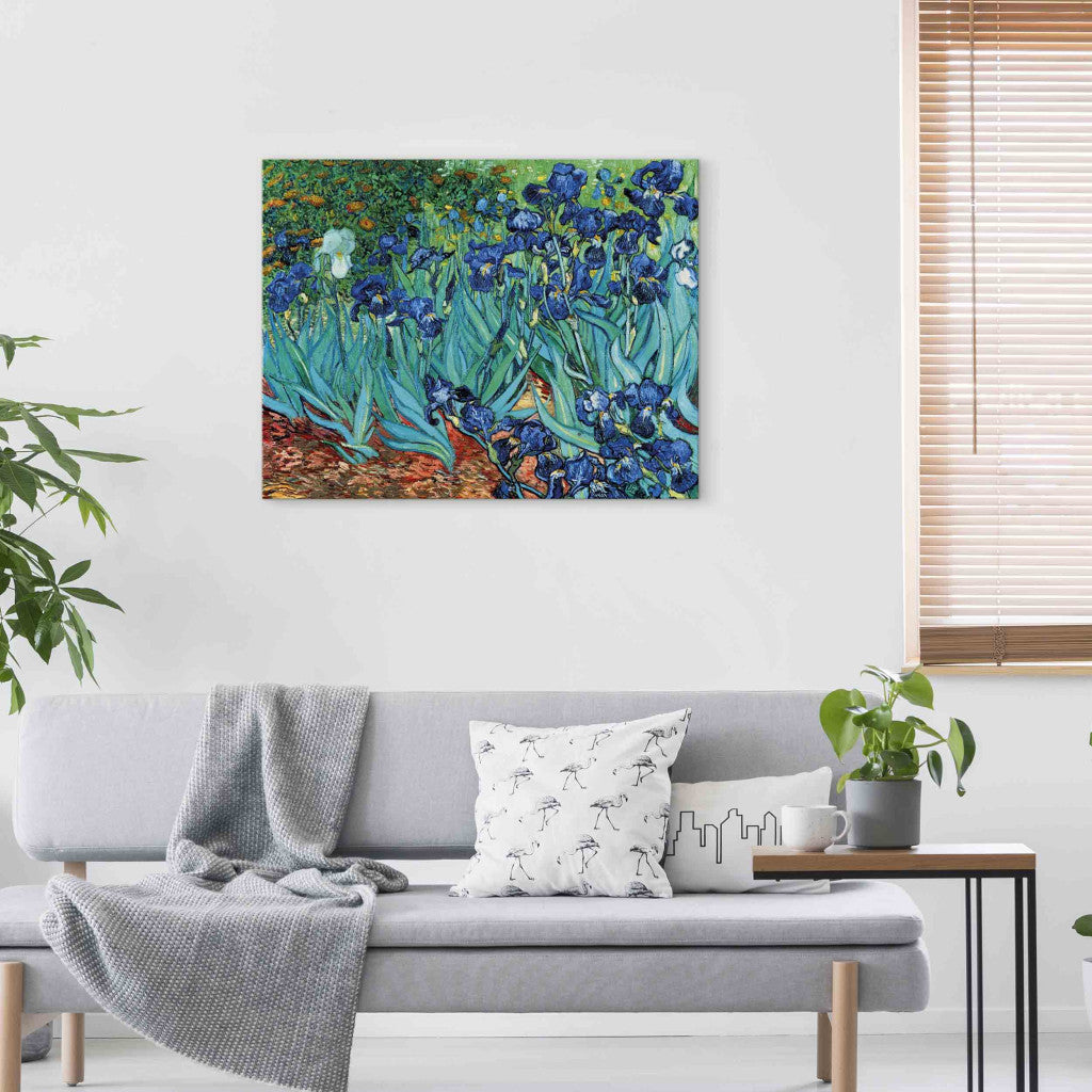 Gleznas reprodukcija - Vincent van Gogh - Irises Saint Remy