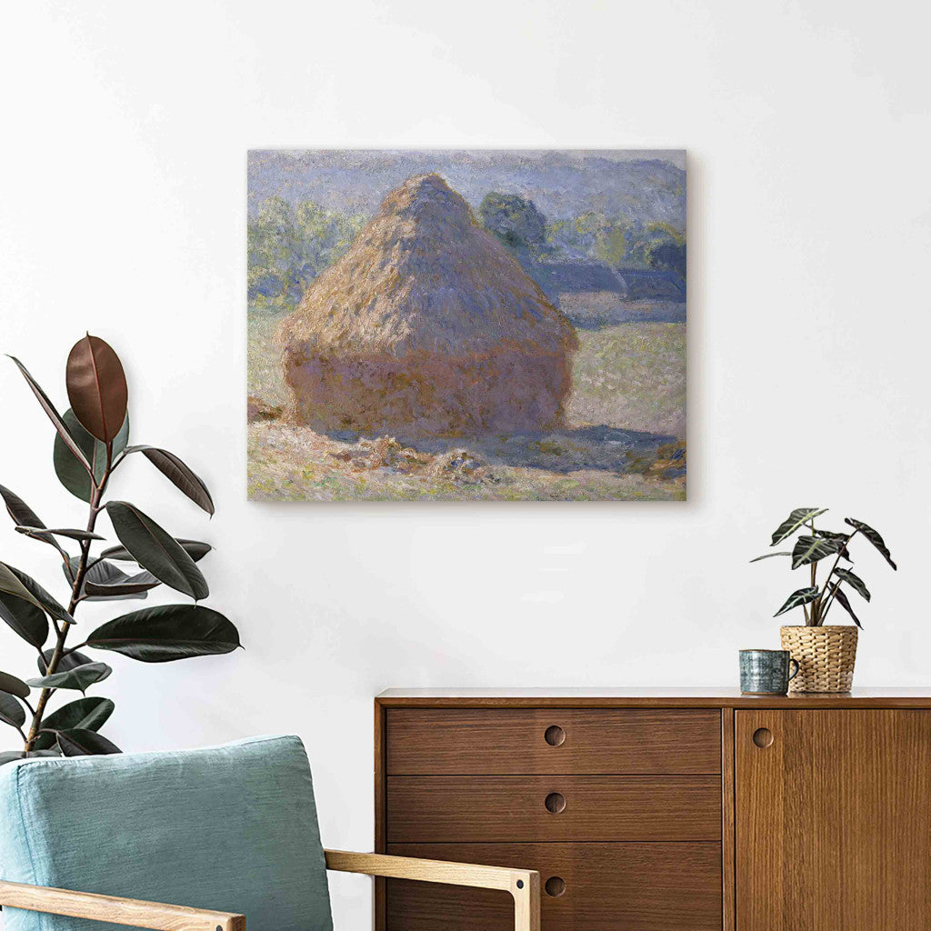 Gleznas reprodukcija - Claude Monet - Le meules, fin d'ete