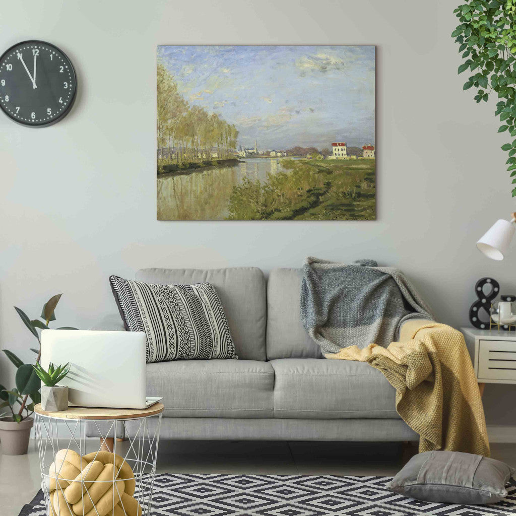 Gleznas reprodukcija - Claude Monet - The Seine at Argenteuil