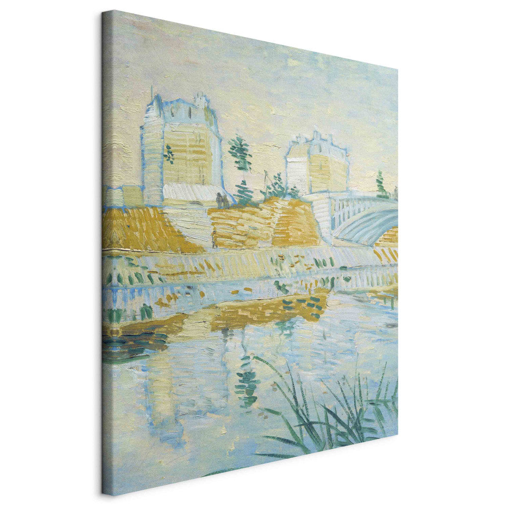 Gleznas reprodukcija - Vincent van Gogh - Pont de Clichy