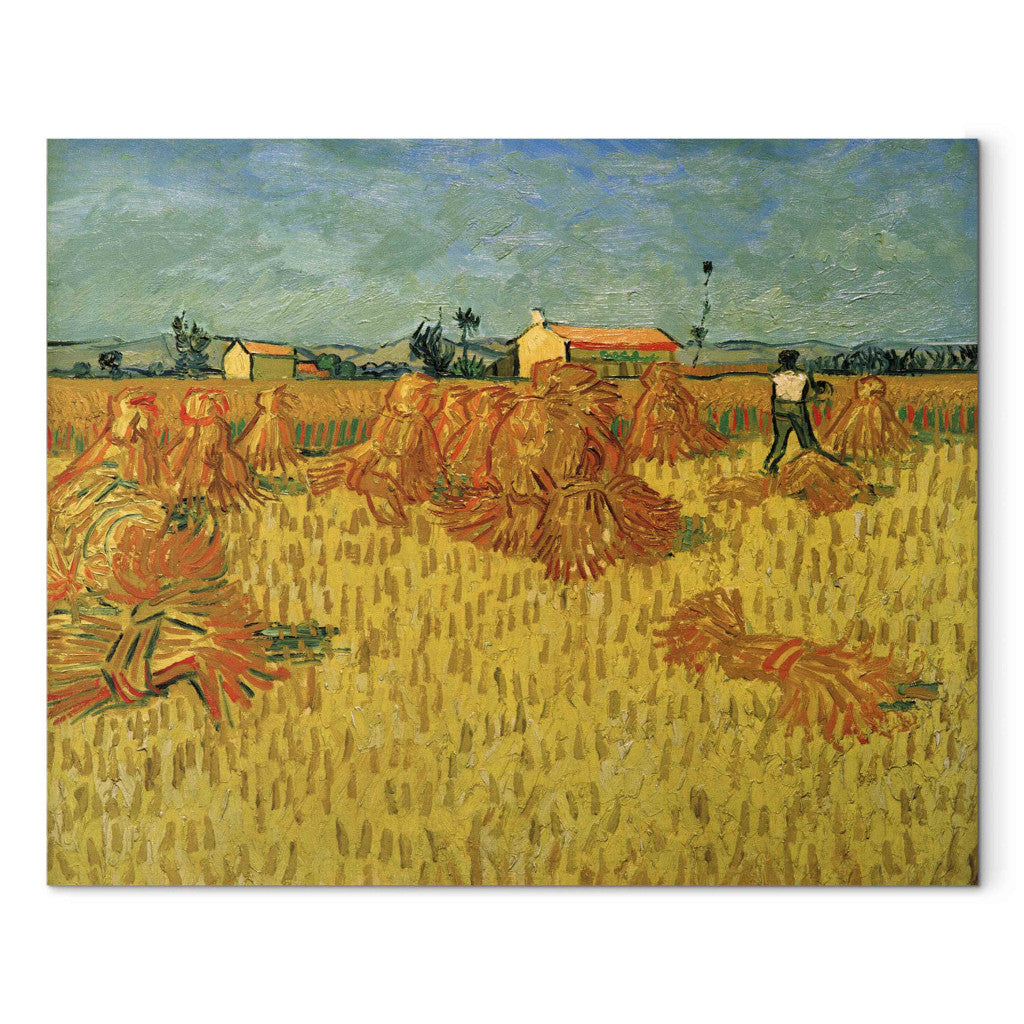 Gleznas reprodukcija - Vincent van Gogh - Harvest in Provence