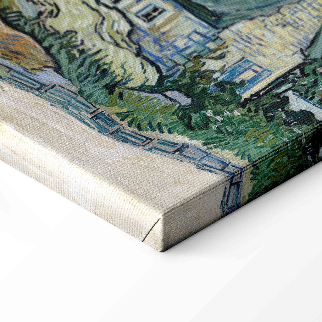 Gleznas reprodukcija - Vincent van Gogh - Strawdecked houses in Cordeville, Auverssur -Oise