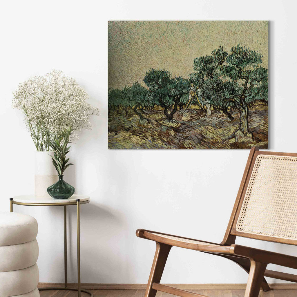 Gleznas reprodukcija - Vincent van Gogh - The Olive Gatherers