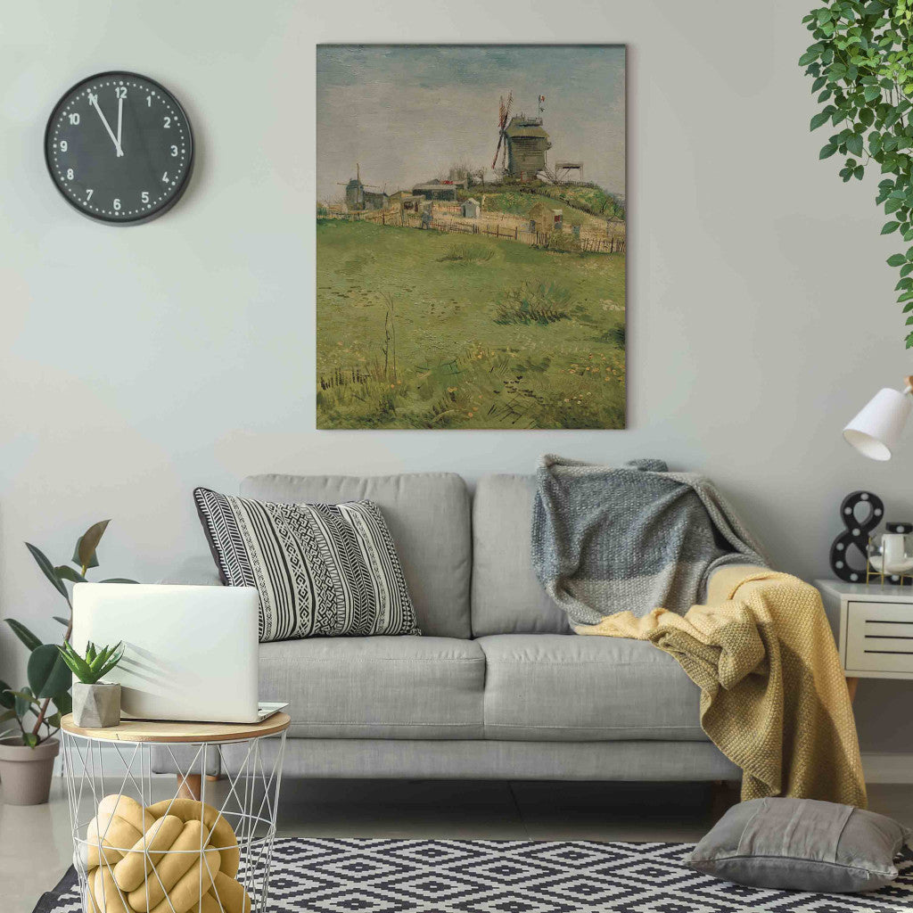 Gleznas reprodukcija - Vincent van Gogh - Le Moulin de la Galette