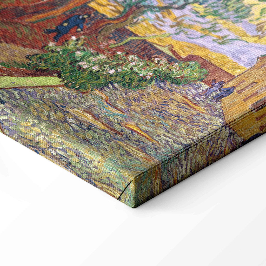 Gleznas reprodukcija - Vincent van Gogh - The Garden of St. Paul's Hospital at St. Remy