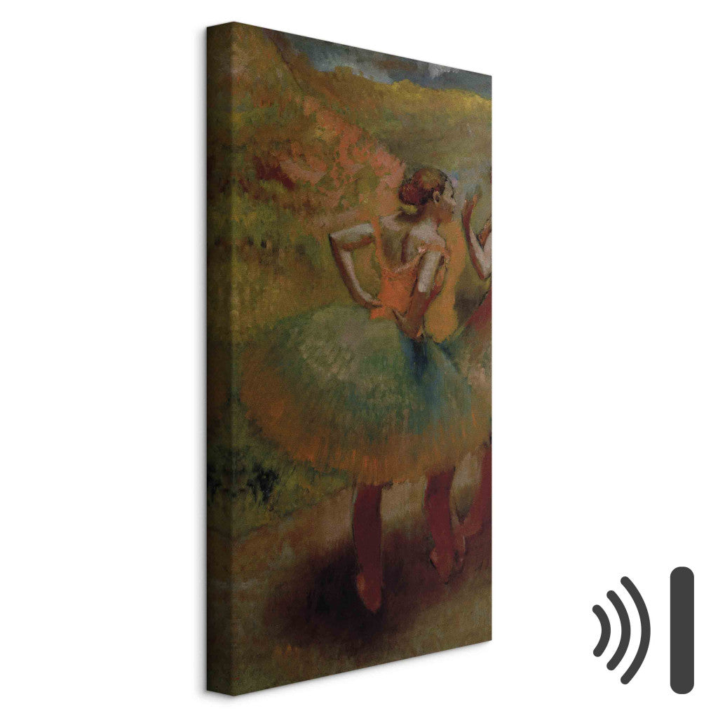Gleznas reprodukcija - Edgar Degas - Dancers Wearing Green Skirts