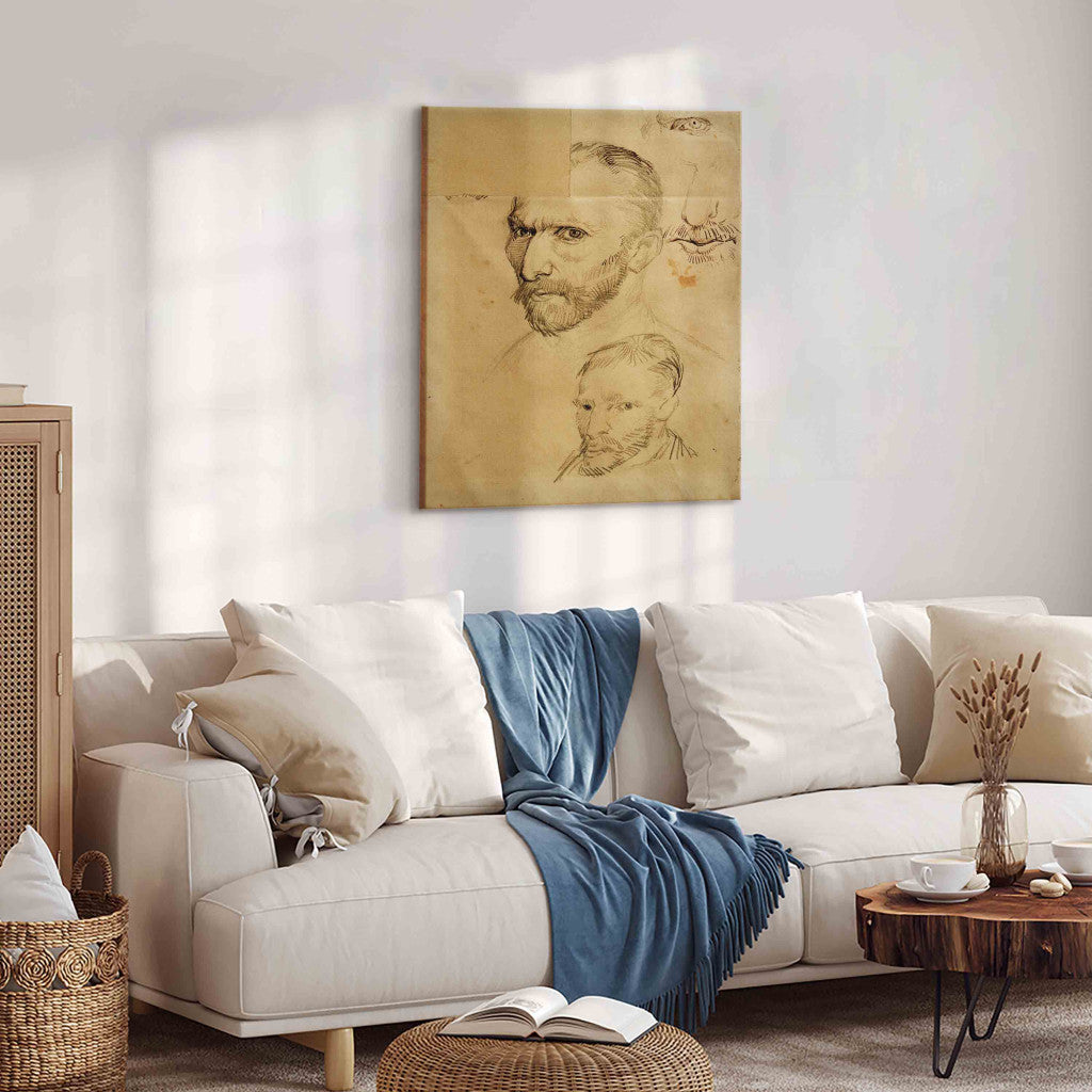 Gleznas reprodukcija - Vincent van Gogh - Selfportraits