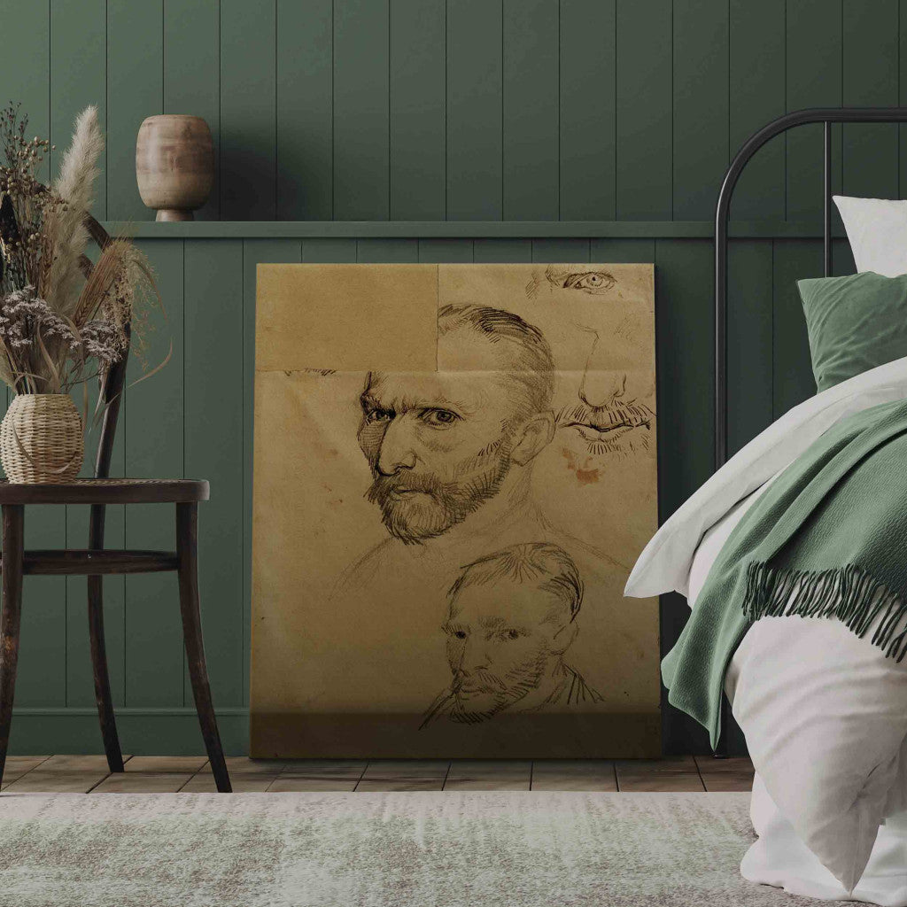 Gleznas reprodukcija - Vincent van Gogh - Selfportraits