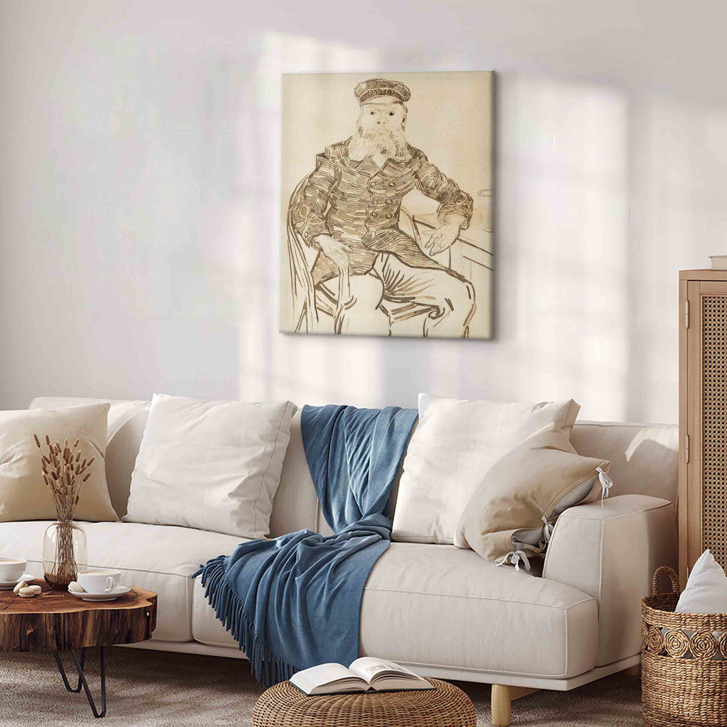 Gleznas reprodukcija - Vincent van Gogh - The Postman Joseph Roulin