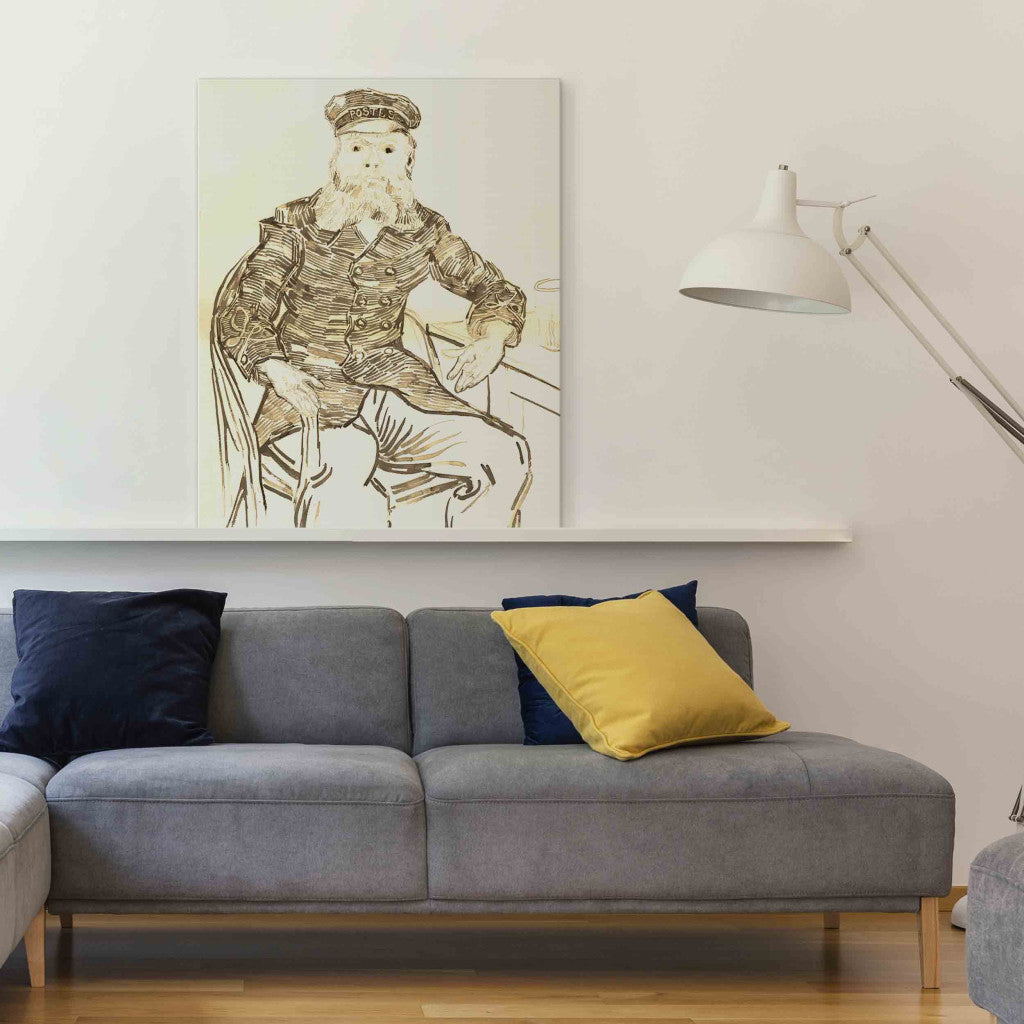 Gleznas reprodukcija - Vincent van Gogh - The Postman Joseph Roulin