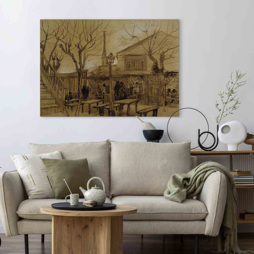 Gleznas reprodukcija - Vincent van Gogh - Guinguette
