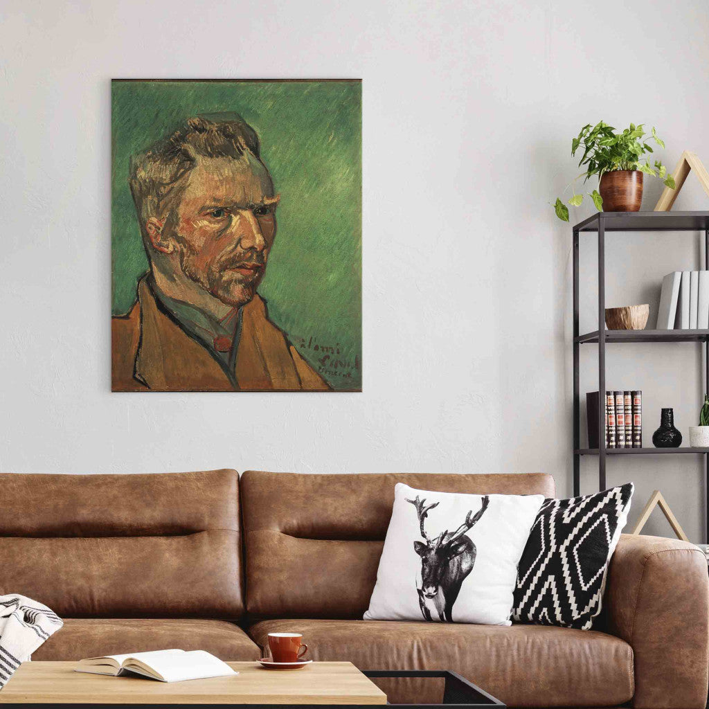 Gleznas reprodukcija - Vincent van Gogh - Selfportrait (4. versija)