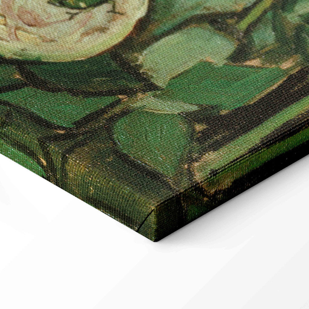 Gleznas reprodukcija - Vincent van Gogh - Roses and Beetle
