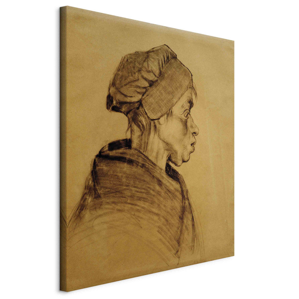 Gleznas reprodukcija - Vincent van Gogh - Head of a Woman (2. versija)
