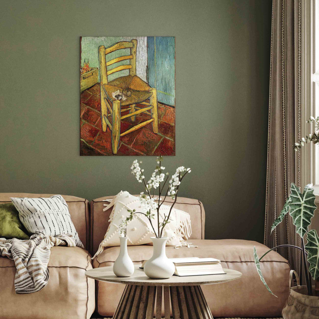 Gleznas reprodukcija - Vincent van Gogh - Vincent's Chair