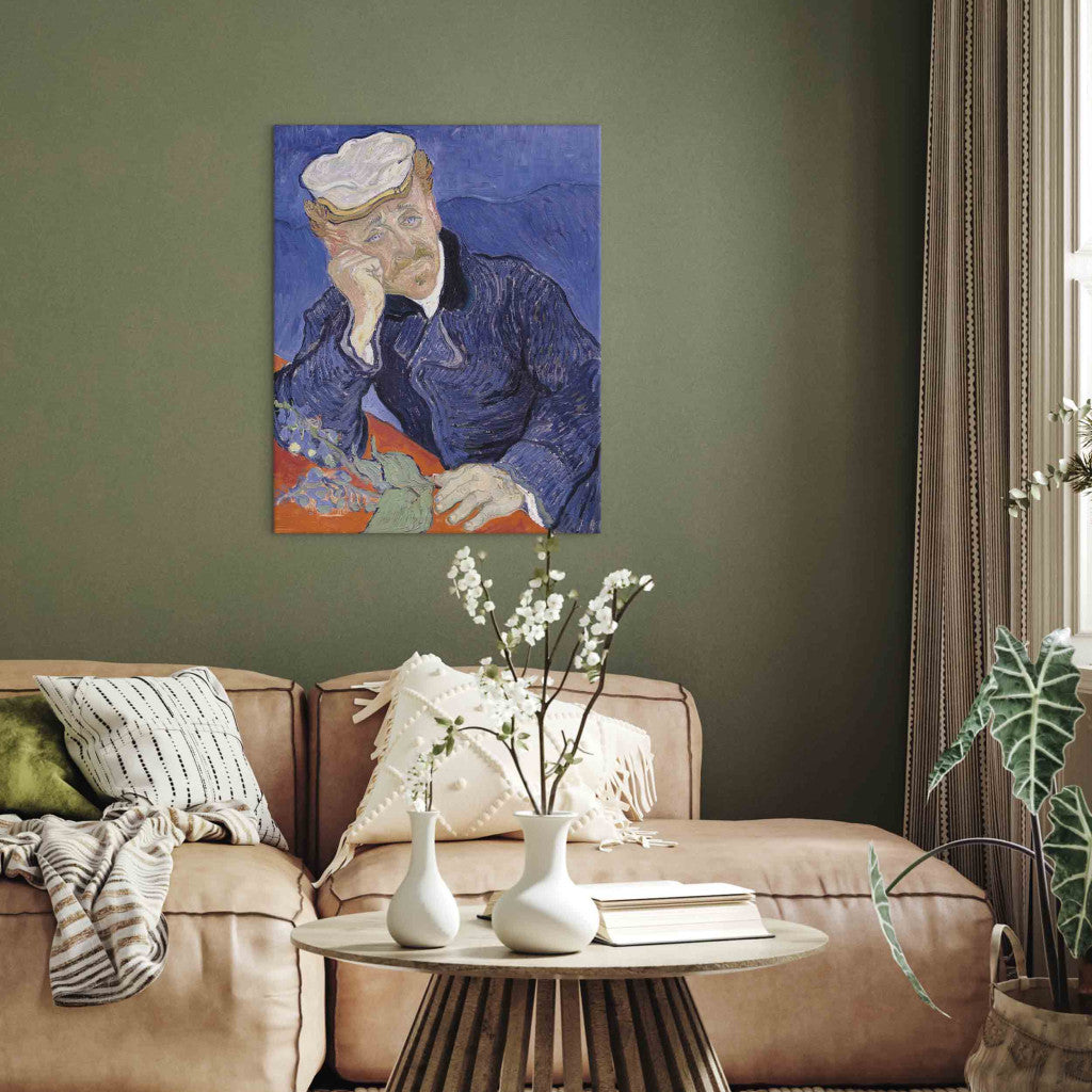 Gleznas reprodukcija - Vincent van Gogh - Dr. Paul Gachet