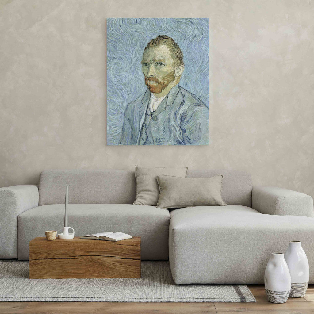 Gleznas reprodukcija - Vincent van Gogh - Self portrait (2. versija)