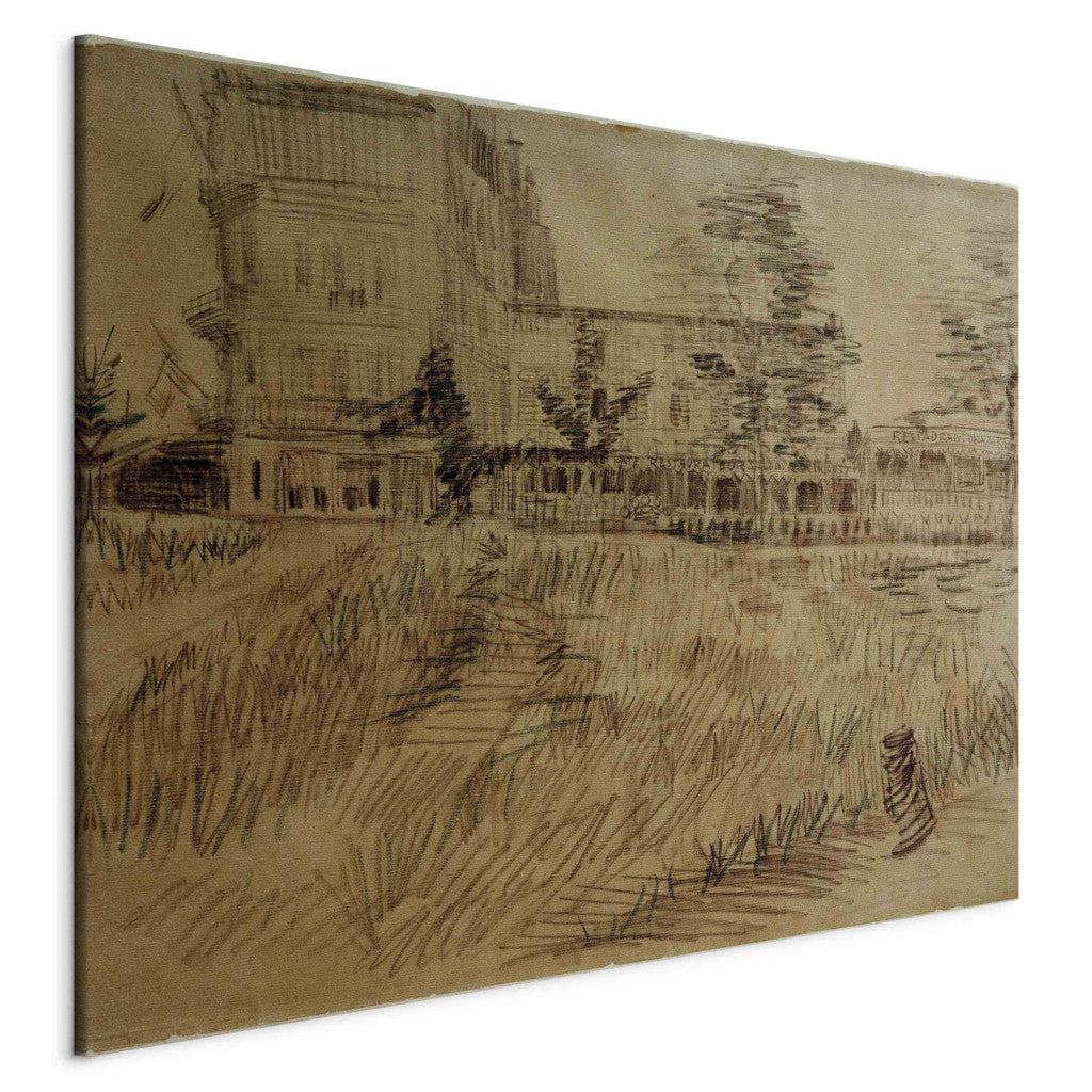 Gleznas reprodukcija - Vincent van Gogh - Restaurant De la Sirene at Asnieres
