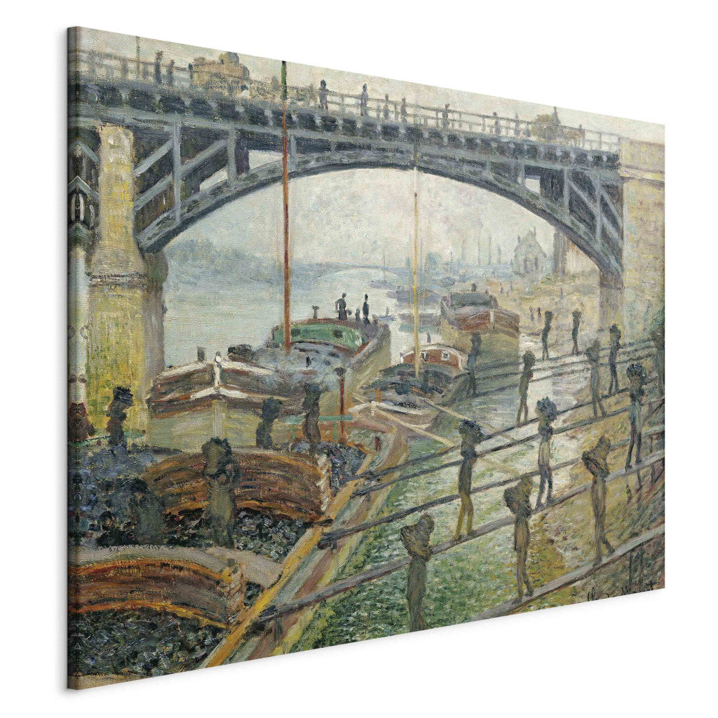 Gleznas reprodukcija - Claude Monet - The Coal Workers