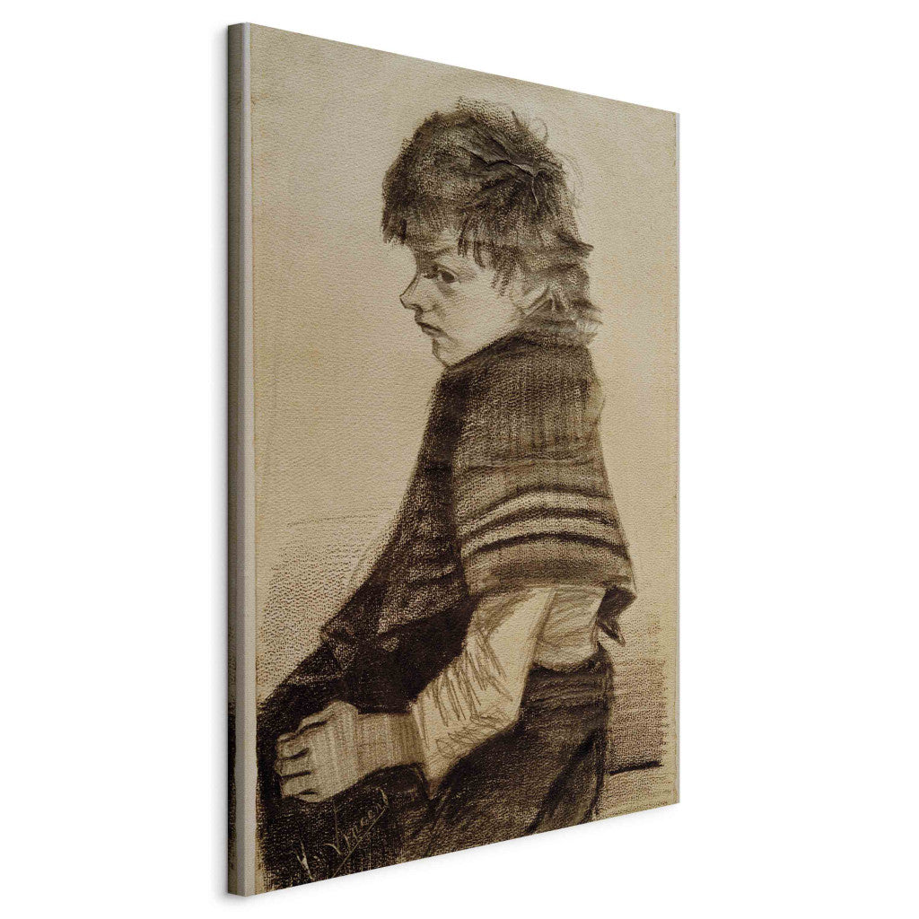 Gleznas reprodukcija - Vincent van Gogh - Girl with a Shawl