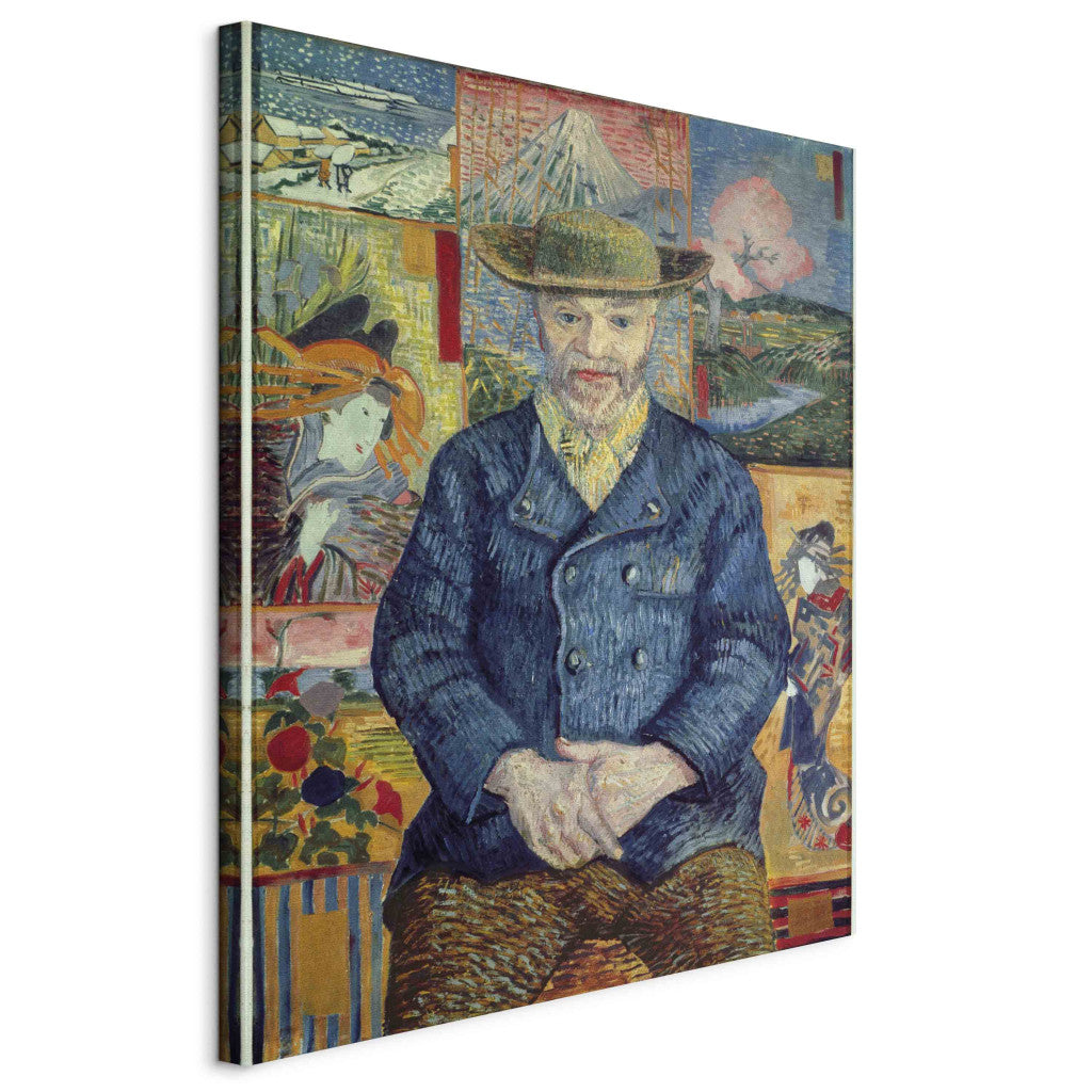 Gleznas reprodukcija - Vincent van Gogh - Portrait of Pere Tanguy (2. versija)