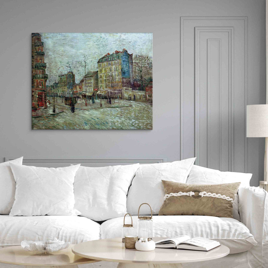 Gleznas reprodukcija - Vincent van Gogh - Boulevard de Clichy