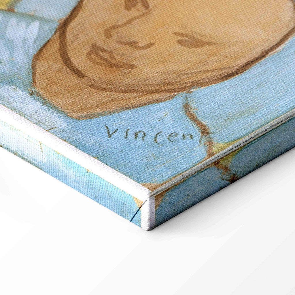 Gleznas reprodukcija - Vincent van Gogh - Bretonische Frauen auf der Wiese