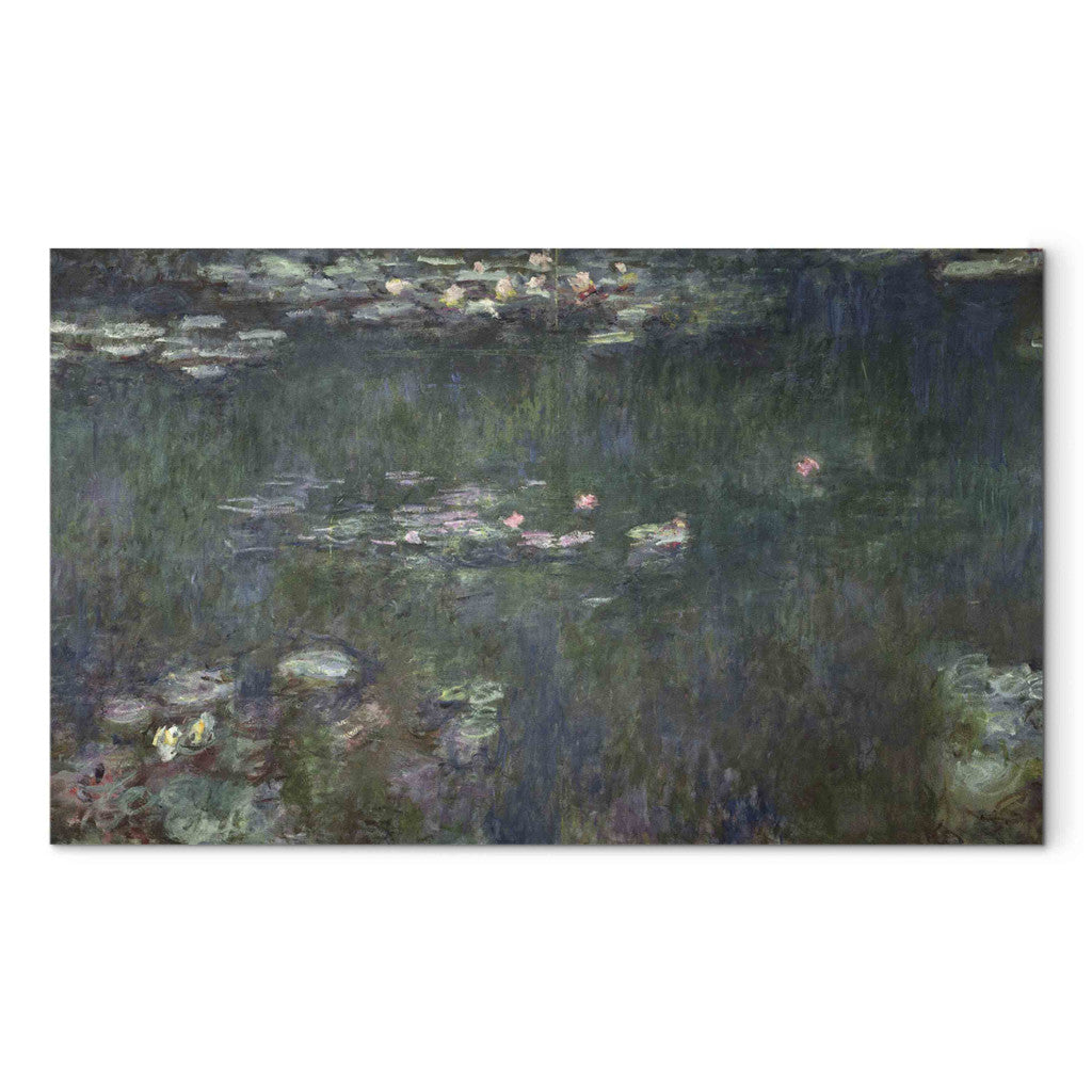 Gleznas reprodukcija - Claude Monet - Waterlilies: Green Reflections (2. versija)