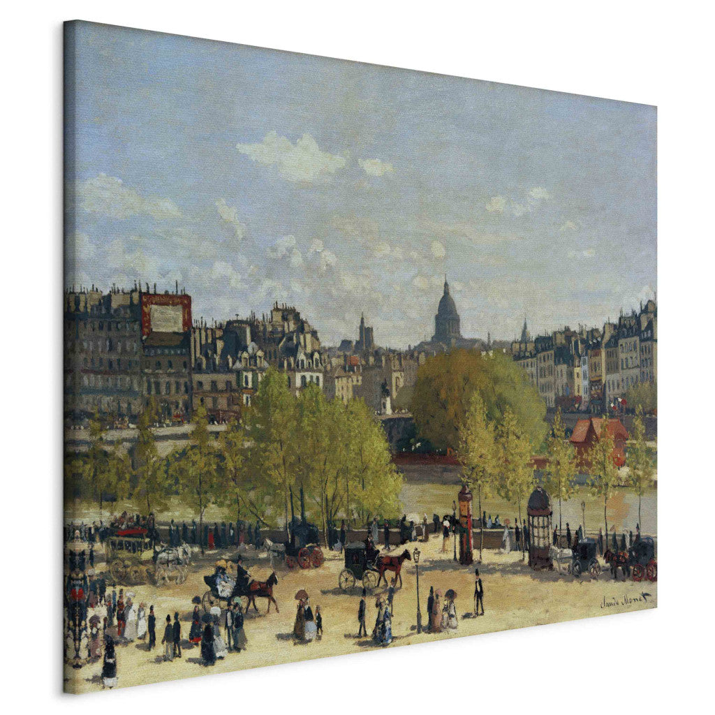 Gleznas reprodukcija - Claude Monet - Le Quai du Louvre