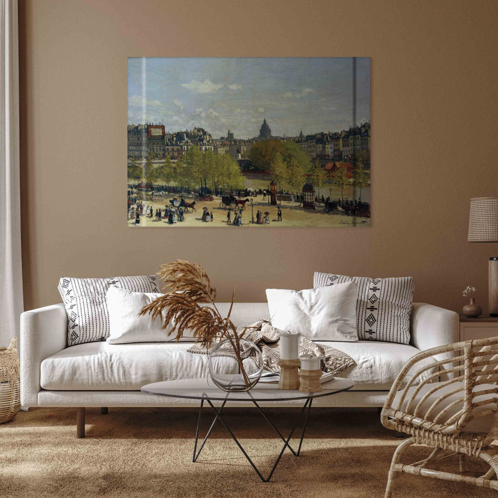 Gleznas reprodukcija - Claude Monet - Le Quai du Louvre
