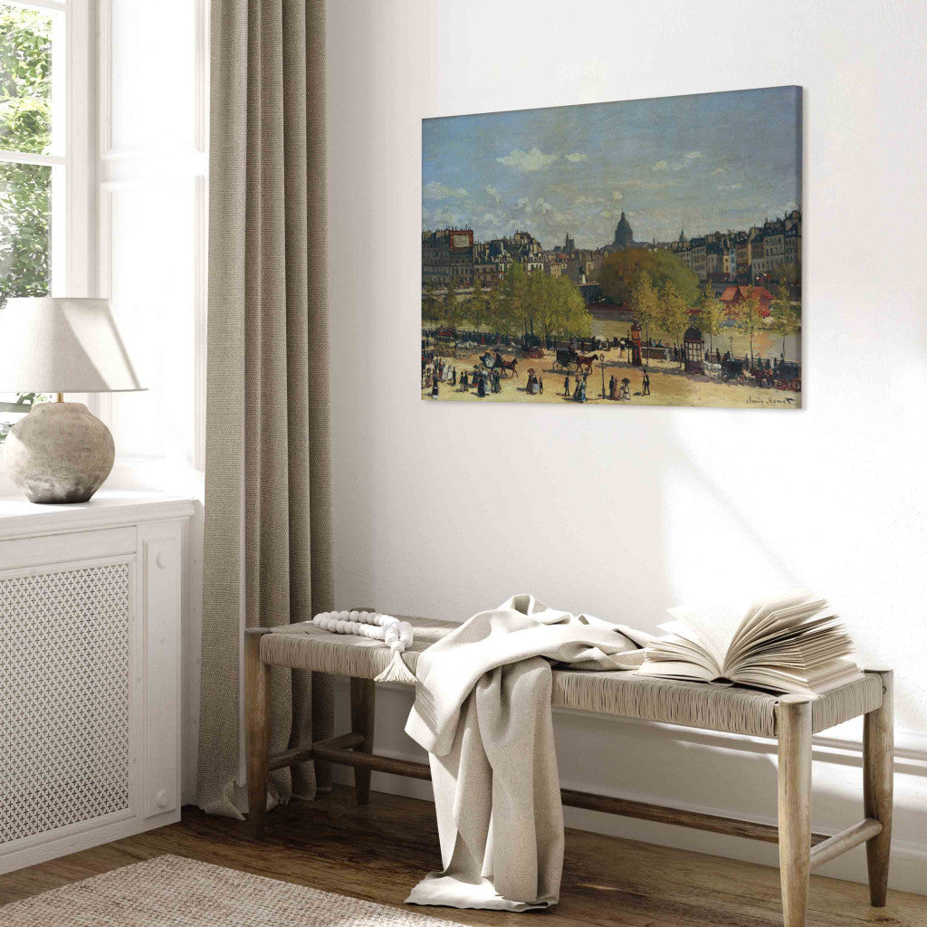 Gleznas reprodukcija - Claude Monet - Le Quai du Louvre